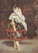 Edouard Manet Lola de Valence painting